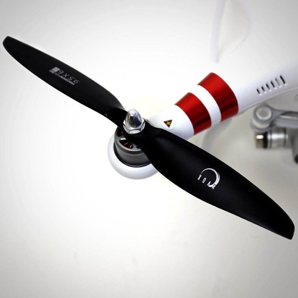 9450 Beechwood Self-Tightening Propellers Set for DJI Phantom (Black)