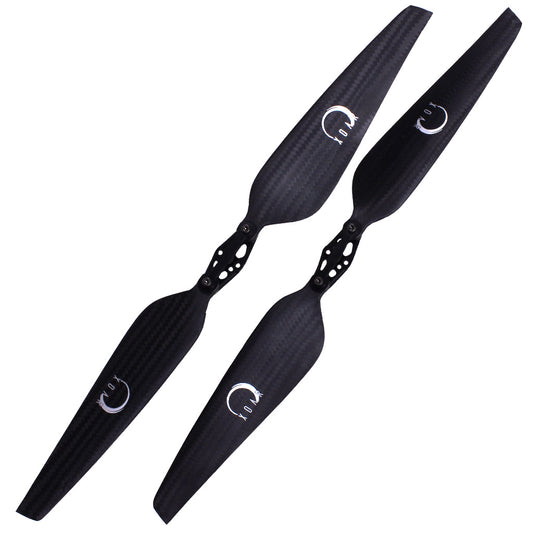 PJP-T-LF 18x6.5 Precision Pair Carbon Fiber Folding Propellers for Multicopters