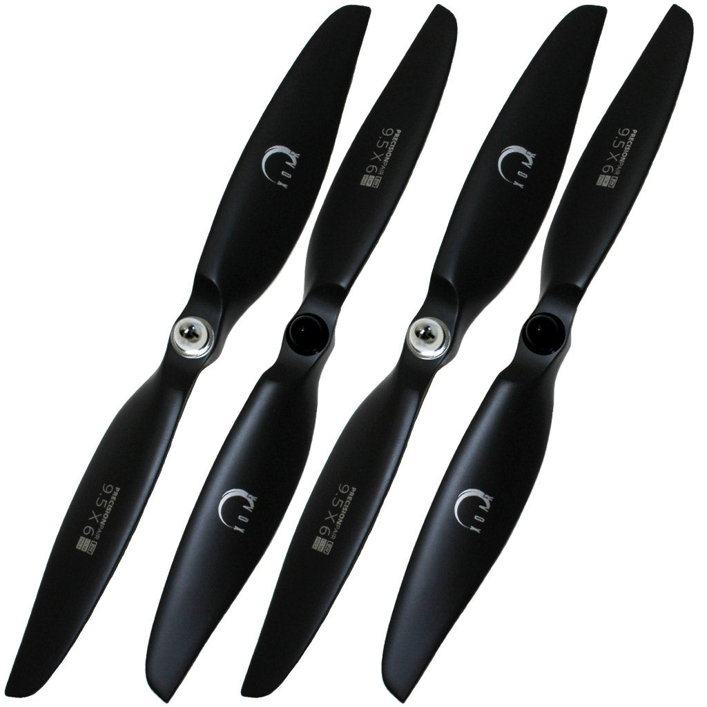 9450 Beechwood Self-Tightening Propellers Set for DJI Phantom (Black)