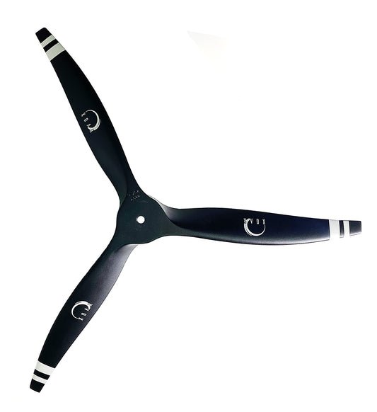 PJU Beechwood 3-Blade RC Props Turbo Propeller Pusher