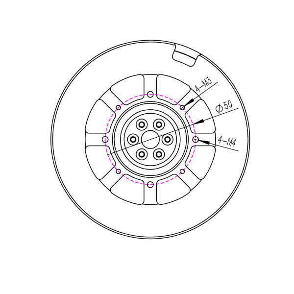 Titan Air Motor TA110-10 85KV / 100KV