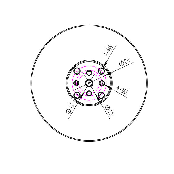 Titan Air Motor TA6012 130KV / 260KV