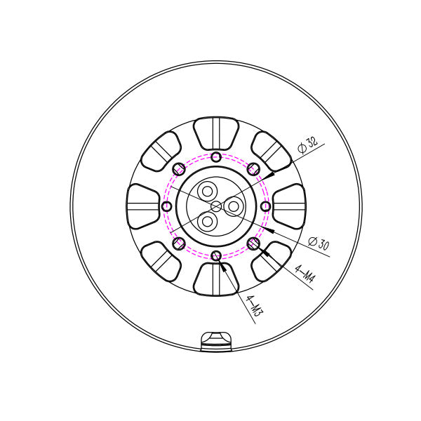 Titan Air Motor TA8015 100KV