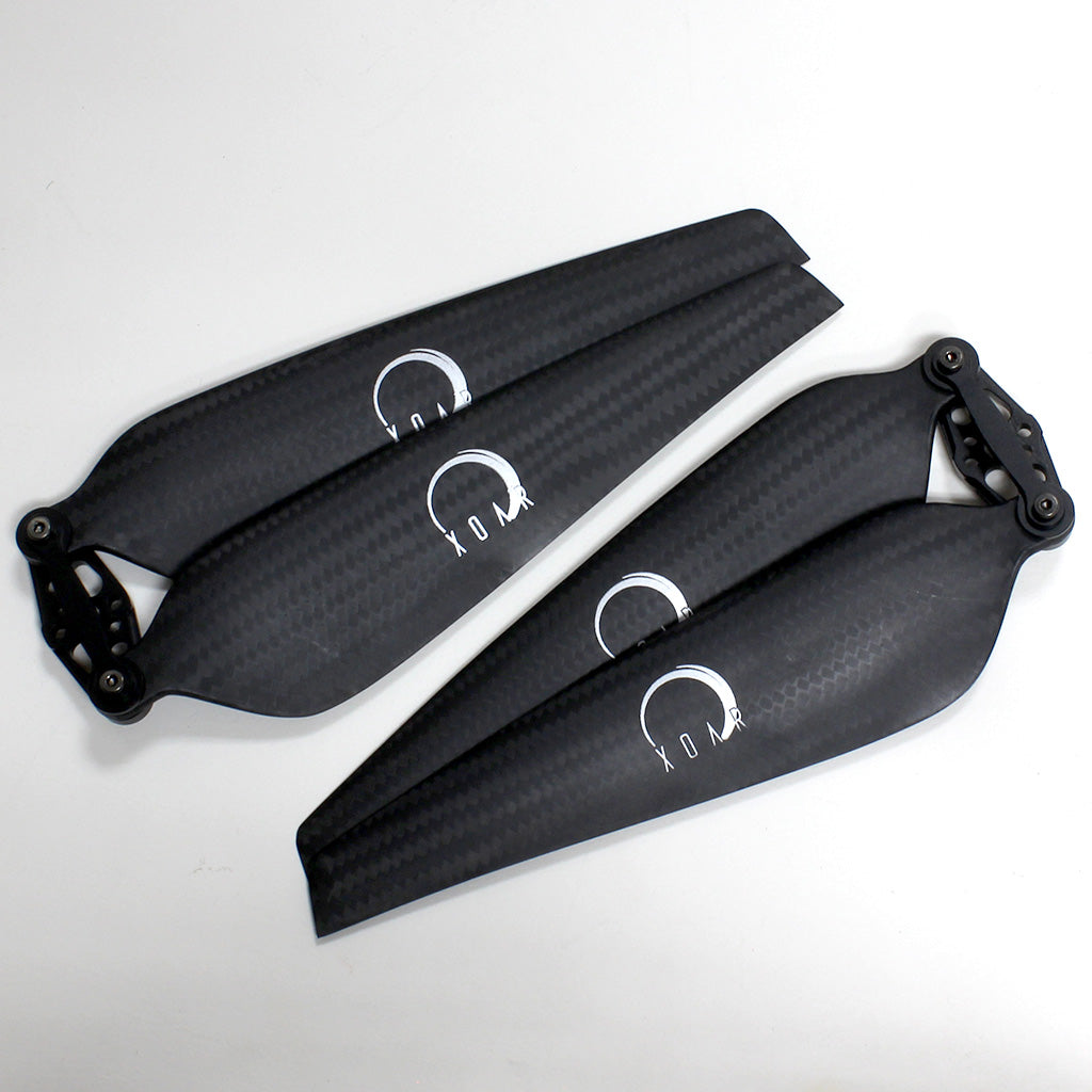 PJP-T-LF 15x5 Precision Pair Carbon Fiber Folding Propellers for Multicopters