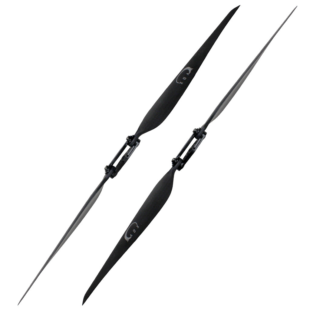 PJP-T-LF 18x6.5 Precision Pair Carbon Fiber Folding Propellers for Multicopters