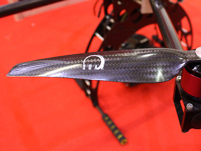 PJP-T-L 18x6.5 Precision Pair Carbon Fiber Propellers for Multicopter