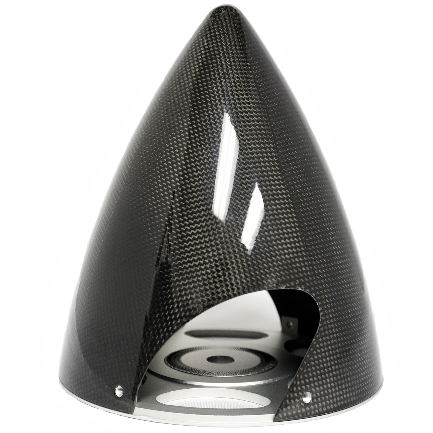 Gas Carbon fiber Spinner 2-Blade Wide Slot