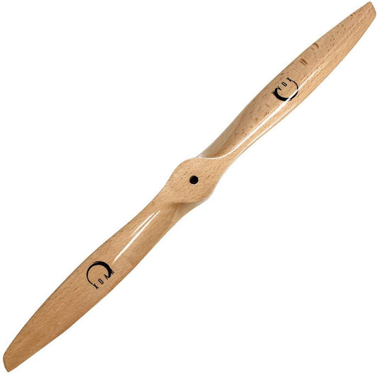 PJA-P Gas Beechwood Pusher RC Props - 19 to 36 Inch