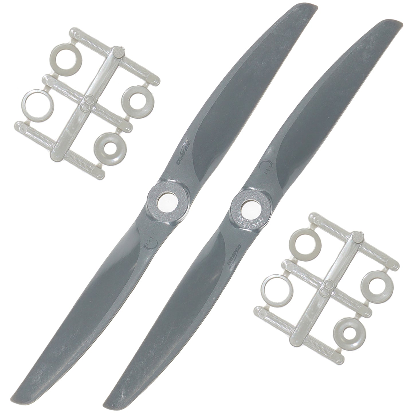 XOAR x Gemfan Vortex Electric Glass Fiber Nylon RC Props - 5 to 10 Inch (Pack of 2)