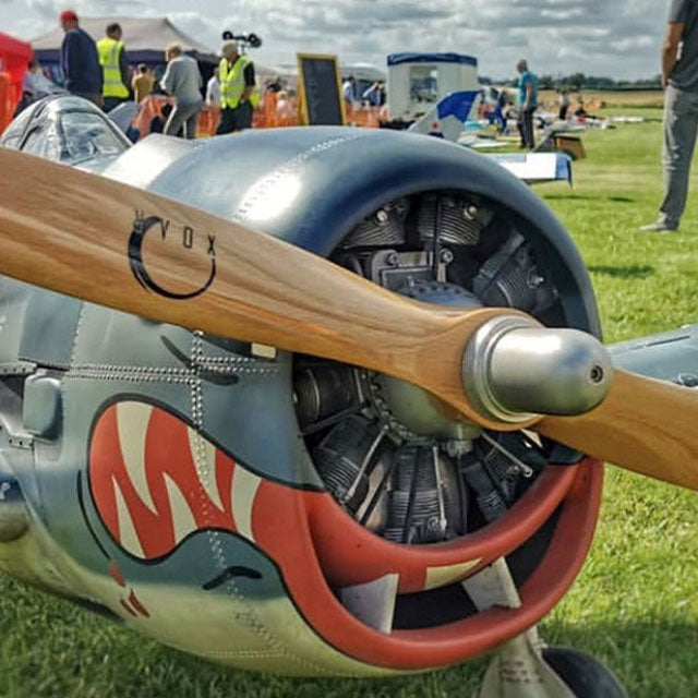 PJA Gas Beechwood RC Props - 27 to 36 Inch