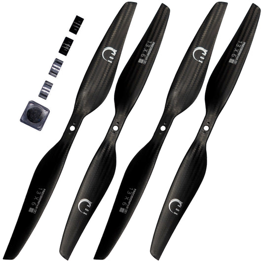 1360 High Altitude Carbon Fiber Propellers Set for DJI Inspire 1 / Matrice 100 (13x6)