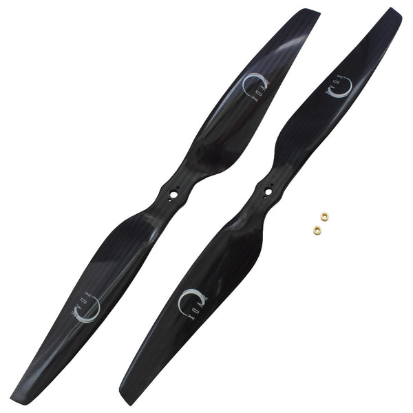 PJP-T-L 22x8 Precision Pair Carbon Fiber Propellers for Multicopter