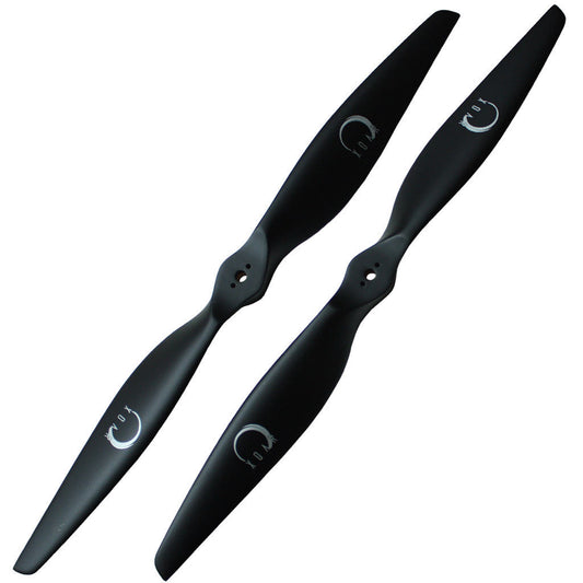 PJP-N-M 17x6 Precision Pair Beechwood Propellers for Multicopter (15mm)