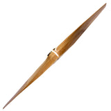 35.5 Inch Wooden Airplane Propeller Wall Clock - Beechwood