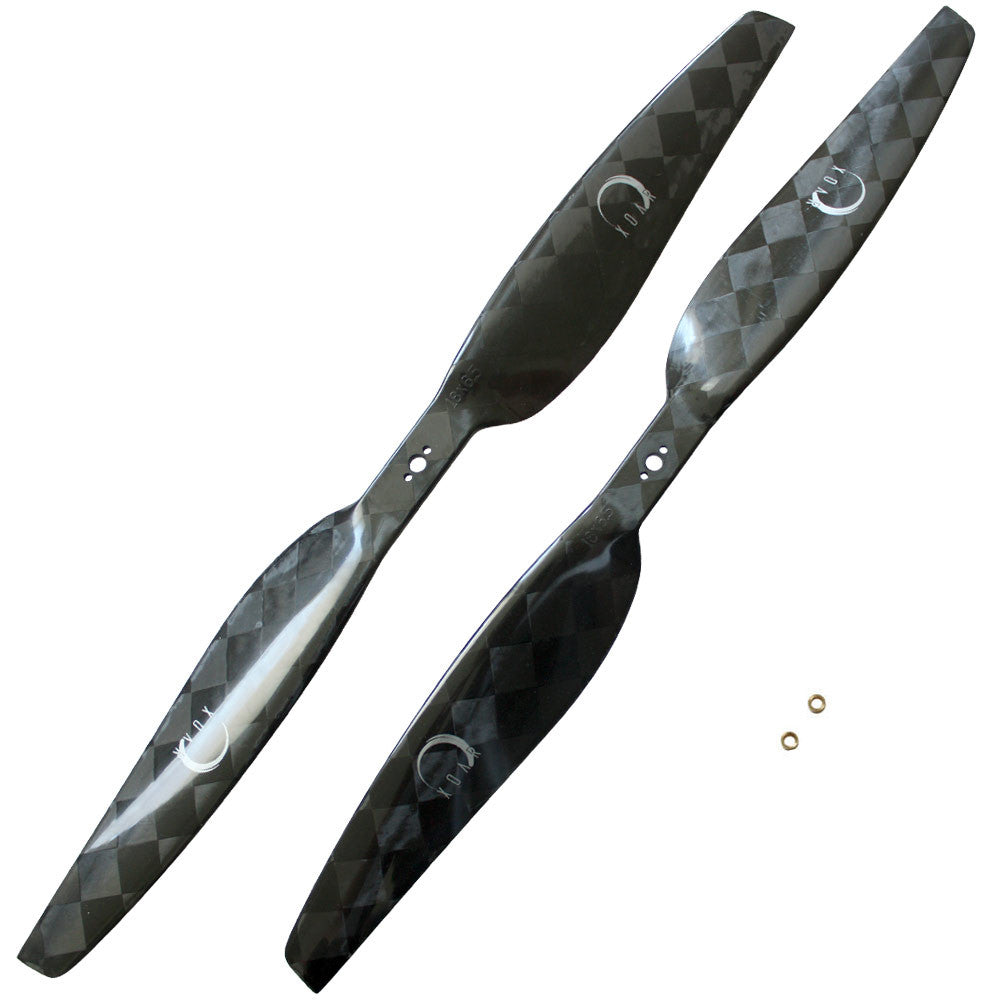 PJP-T-LU 17x6 Precision Pair Ultralight Carbon Fiber Propellers for Multicopter