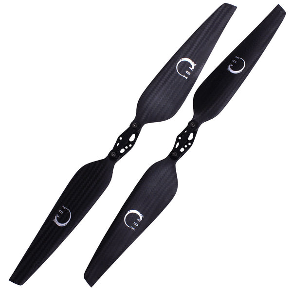 XOAR PJP-T-LF 1865 18x6.5 Precision Pair Carbon Fiber Folding Propellers for Multicopters
