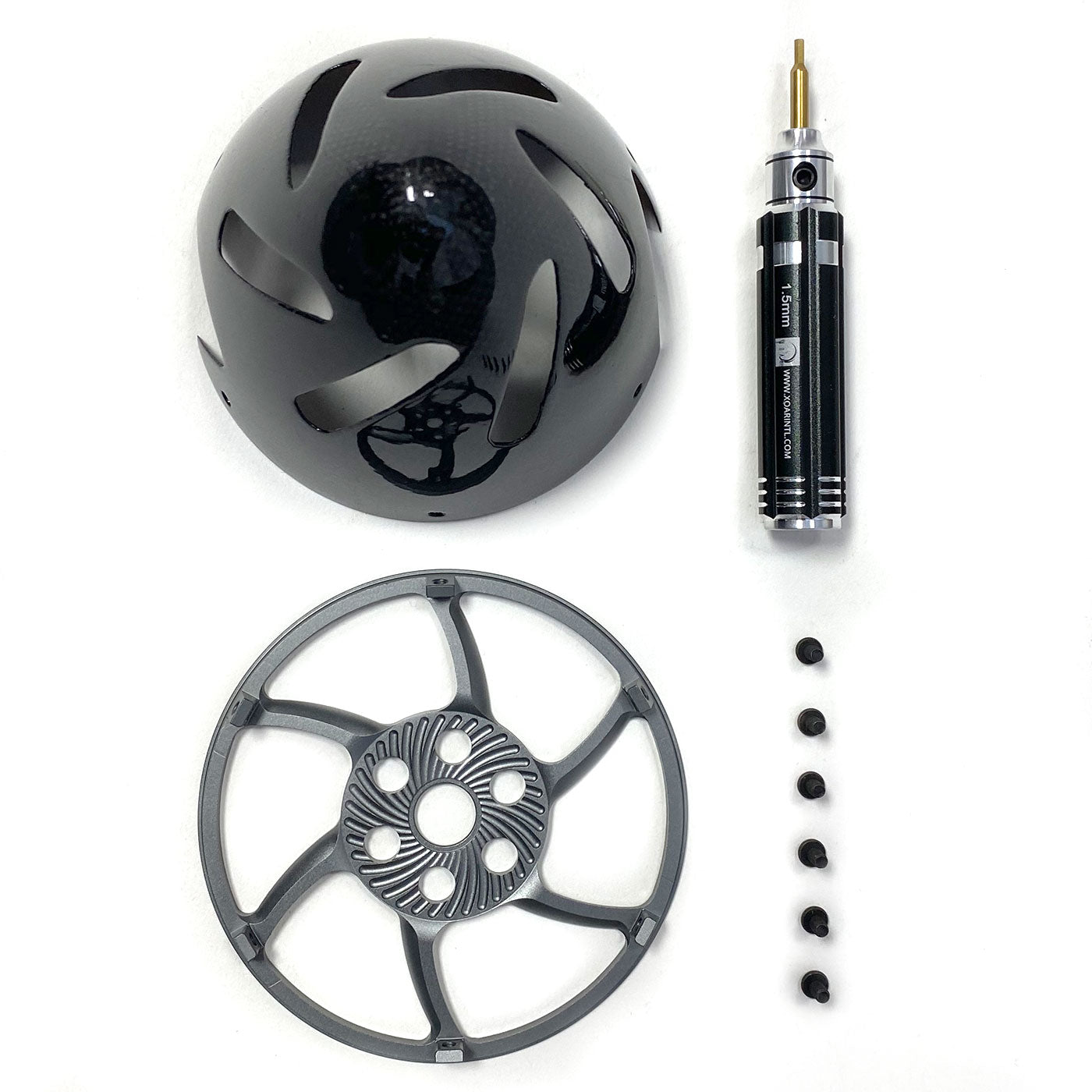 XOAR 3-Blade Carbon Fiber Spinner for Electric RC Planes
