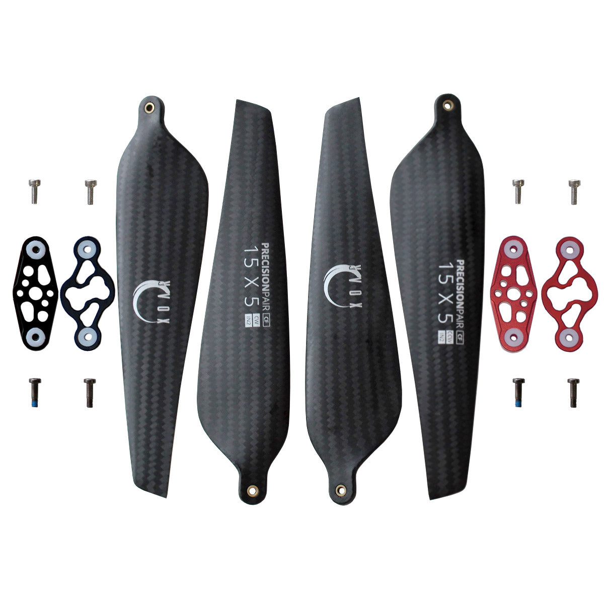 1550 Carbon Fiber Folding Propellers Set for DJI Inspire 2 (15x5)
