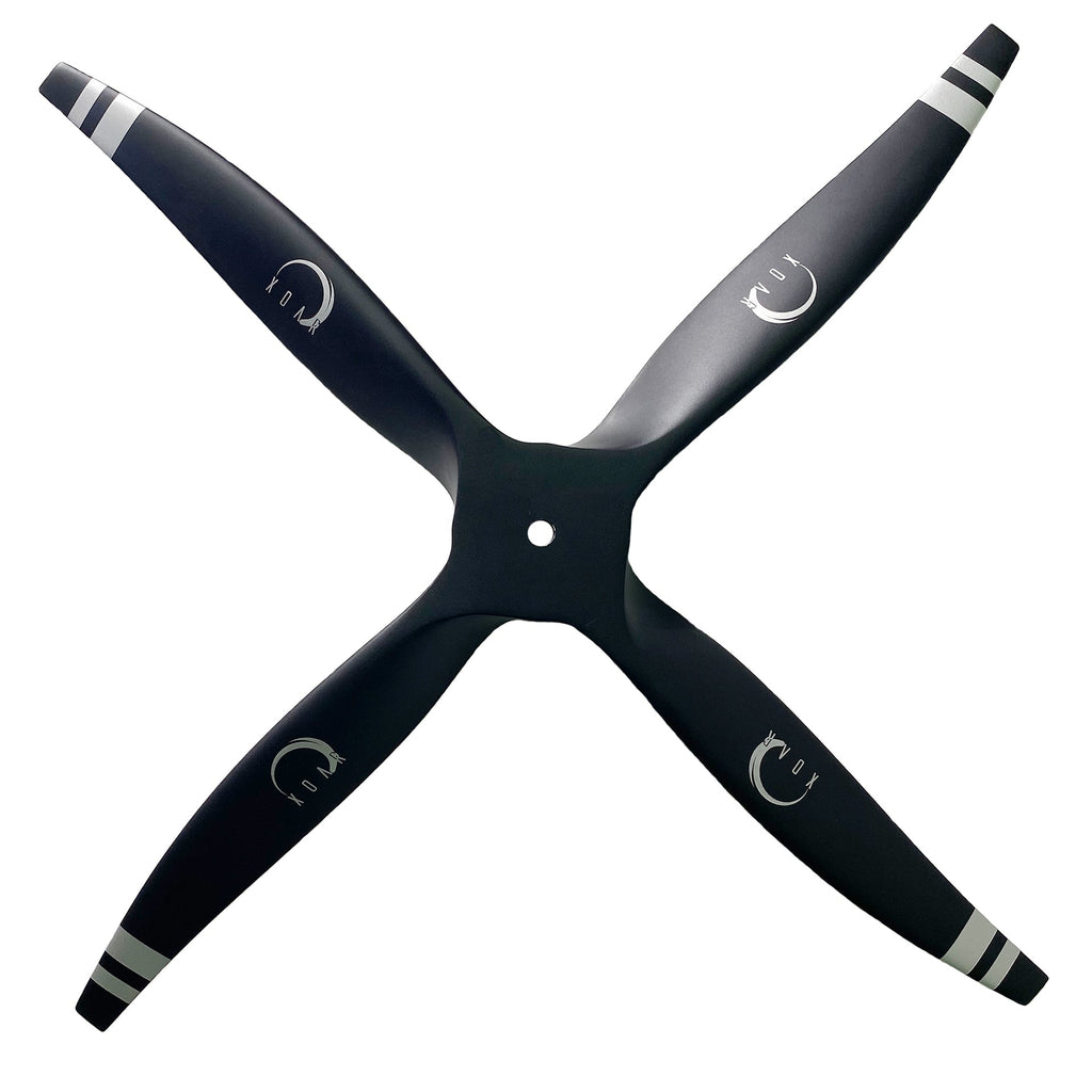 Push Prop PJU Beechwood 4-Blade RC Props Turbo Propeller Pusher – Xoar Propellers